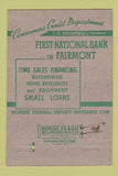Matchbook Cover - Upper Monongahela Valley Marion Paper WV  40 Strike