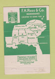Matchbook Cover - FH Ross Birmingham AL 40 Strike