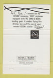 Matchbook Cover - Cessna Airplanes Sky Service Oklahoma City OK 40 Strike
