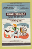 Matchbook Cover - Hotel Sherman College Inn Chicago IL 40 Strike