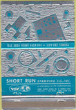 Matchbook Cover - Short Rut Stamping El Monte CA 40 Strike
