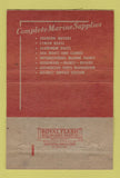 Matchbook Cover - Zucker Marine Supply Cleveland OH 40 Strike