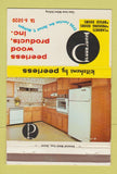 Matchbook Cover - Peerless Wood Products Detroit MI Kitchens 40 Strike