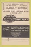 Matchbook Cover - Universal Travel Agency Philadelphia? 40 Strike