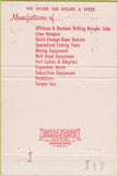 Matchbook Cover - Midway Fishing Tool  Long Beach CA 40 Strike