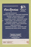 Matchbook Cover - Emporium Trust Company PA  40 Strike