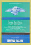 Matchbook Cover - Central Bar Grill Bryn Mawr PA 40 Strike