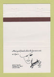 Matchbook Cover - Lynn's Bar Charlotte NC 40 Strike