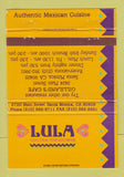 Matchbook Cover - Lulu Mexican Restaurant Santa Monica CA WEAR 40 Strike