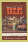 Matchbook Cover - Lukes Saloon Restaurant Westmont IL 40 Strike