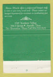Matchbook Cover - Maison Blanche Restaurant Amarillo TX 40 Strike