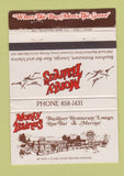 Matchbook Cover - Monty Trainer's Restaurant Coconut Grove FL WEAR 40 Strike