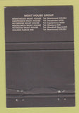 Matchbook Cover - Moat House Herts Harpenden England UK 40 Strike