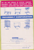 Matchbook Cover - Technibilt's Balboa shopping cart Glendale CA 40 Strike