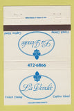 Matchbook Cover - La Vendee Captiva Island FL 40 Strike