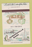 Matchbook Cover - Humansville Bank MO 40 Strike