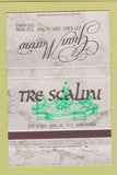 Matchbook Cover - The Scalini Gian Marino New York City 40 Strike