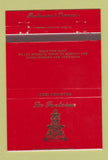 Matchbook Cover - La Fontaine Bay Harbor Island FL French 40 Strike