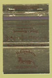 Matchbook Cover - Il Gambero Room Frank's Pompano Beach FL WEAR 40 Strike
