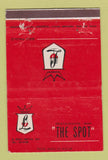 Matchbook Cover - The Spot Restaurante Bar Sao Paulo Brazil WEAR 40 Strike