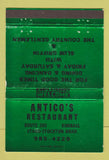 Matchbook Cover - Antico's Restaurant Gerry? NY 40 Strike