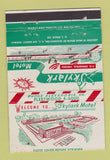 Matchbook Cover - Skylark Motel Alexandria VA WORN 40 Strike