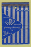 Matchbook Cover - Yodler Restaurant Switzerland CA WEAR 40 Strike