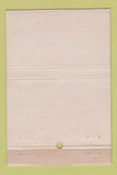 Matchbook Cover - Yodler Restaurant Switzerland CA WEAR 40 Strike