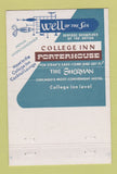 Matchbook Cover - Sherman Hotel Well of the Sea Chicago IL  40 Strike