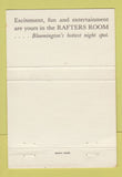 Matchbook Cover - Ranch House Restaurant Bloomington MN 40 Strike