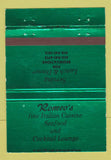 Matchbook Cover - Romeo's Italian Restaurant Los Altos CA 40 Strike