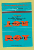 Matchbook Cover - Roy Nadines Lexington KY Restaurant 40 Strike