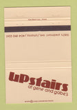 Matchbook Cover - Upstairs Atlanta GA 40 Strike
