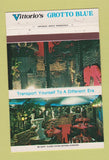 Matchbook Cover - Vittorio's Grotto Blue Stillwater MN 40 Strike