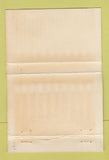 Matchbook Cover - Tartan House Supper Club Long Beach CA BLACK WEAR 40 Strike