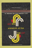 Matchbook Cover - JJ's Steak Joint Hallandale FL 40 Strike