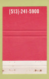 Matchbook Cover - King's Island Eiffel Tower WEAR 40 Strike
