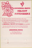 Matchbook Cover - Universal Match Corp Hank Jones Scottsdale AZ 40 Strike