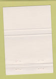 Matchbook Cover - Harmonic Tavern Blind River ON  pizza 40 Strike
