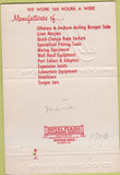 Matchbook Cover - Midway Fishing Tool  Long Beach CA 40 Strike