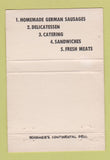 Matchbook Cover - Schirmer's Restaurant Whittier Alhambra CA 40 Strike