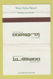 Matchbook Cover - Marcello's La Sirena Restaurant West Palm Beach FL 40 Strike