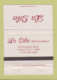 Matchbook Cover - La Sila Restaurant Inwood NY 40 Strike
