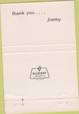 Matchbook Cover - Jimmy's Backyard Port Washington NY 40 Strike