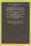 Matchbook Cover - Fisherman's Wharf Restaurant Houston TX 40 Strike