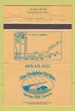 Matchbook Cover - Dolphin Striker Spring Hill Tavern Portsmouth NH 40 Strike