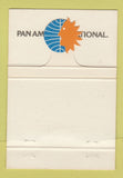 Matchbook Cover - Pan Am Airlines DISPLAY WEAR 40 Strike