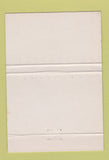 Matchbook Cover - Chez Noel French Restaurant London UK England 40 Strike