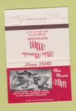 Matchbook Cover - Mike Manuche New York City baseball restaurant WEAR 40 Strike