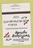 Matchbook Cover - Fiesta Restaurante Dallas TX 40 Strike
